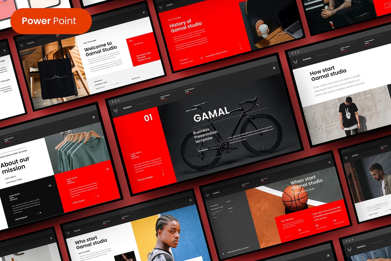 商业模式介绍 PPT模版