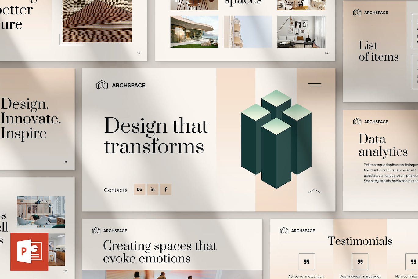 建筑和室内设计演示