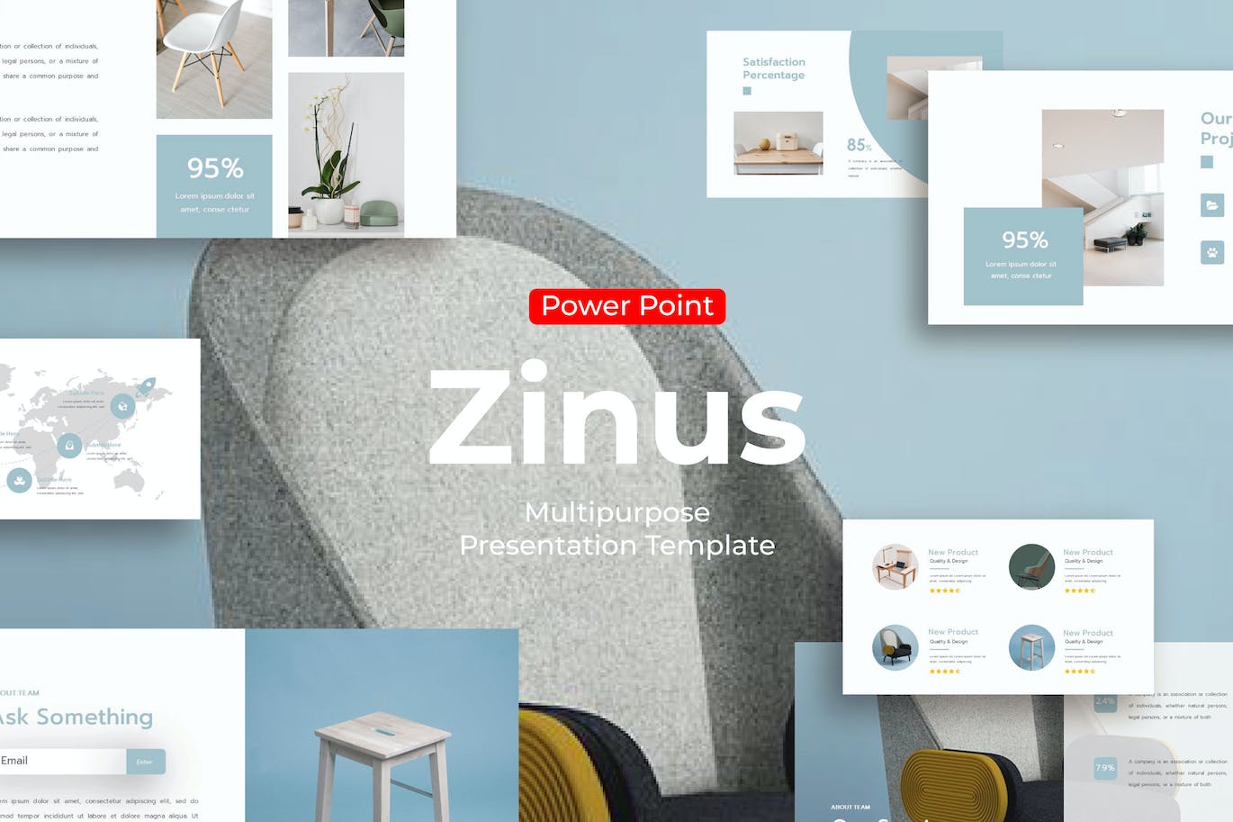 创意、创业项目PPT模版