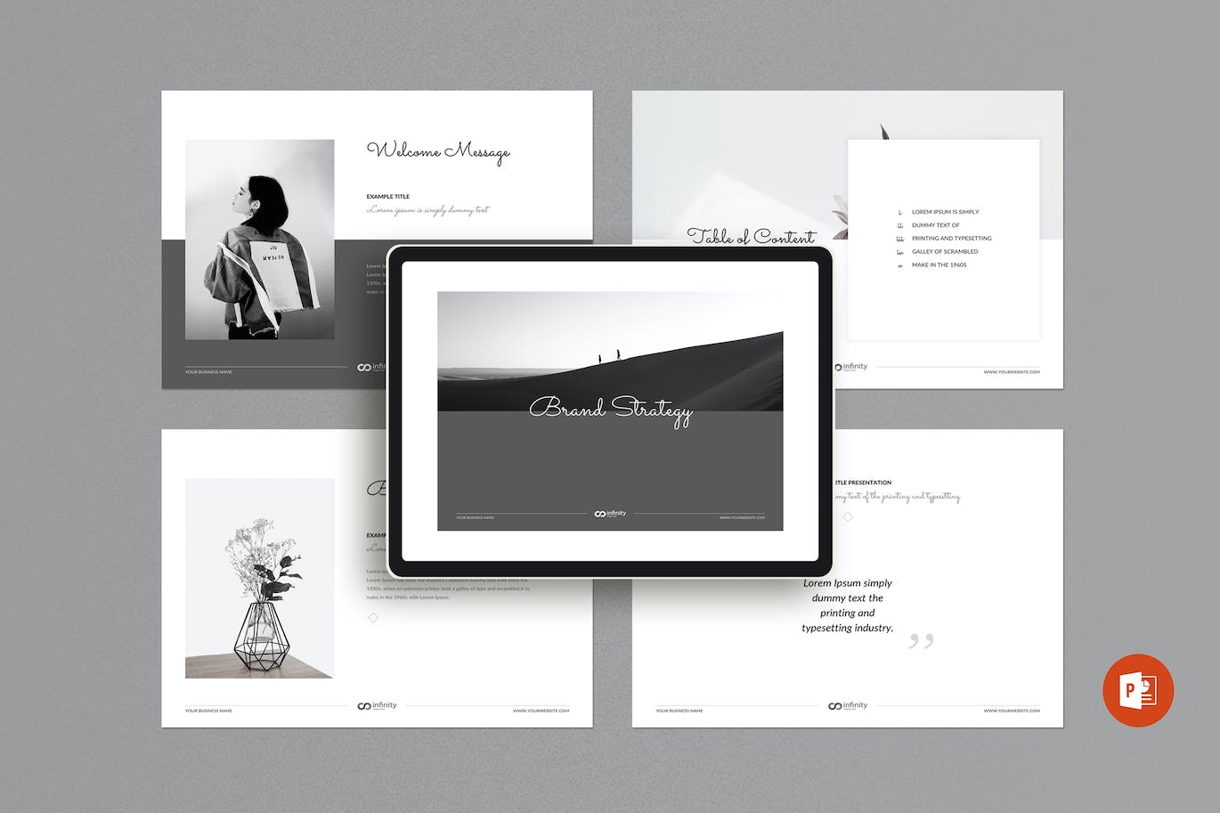 品牌战略工作PPT模板