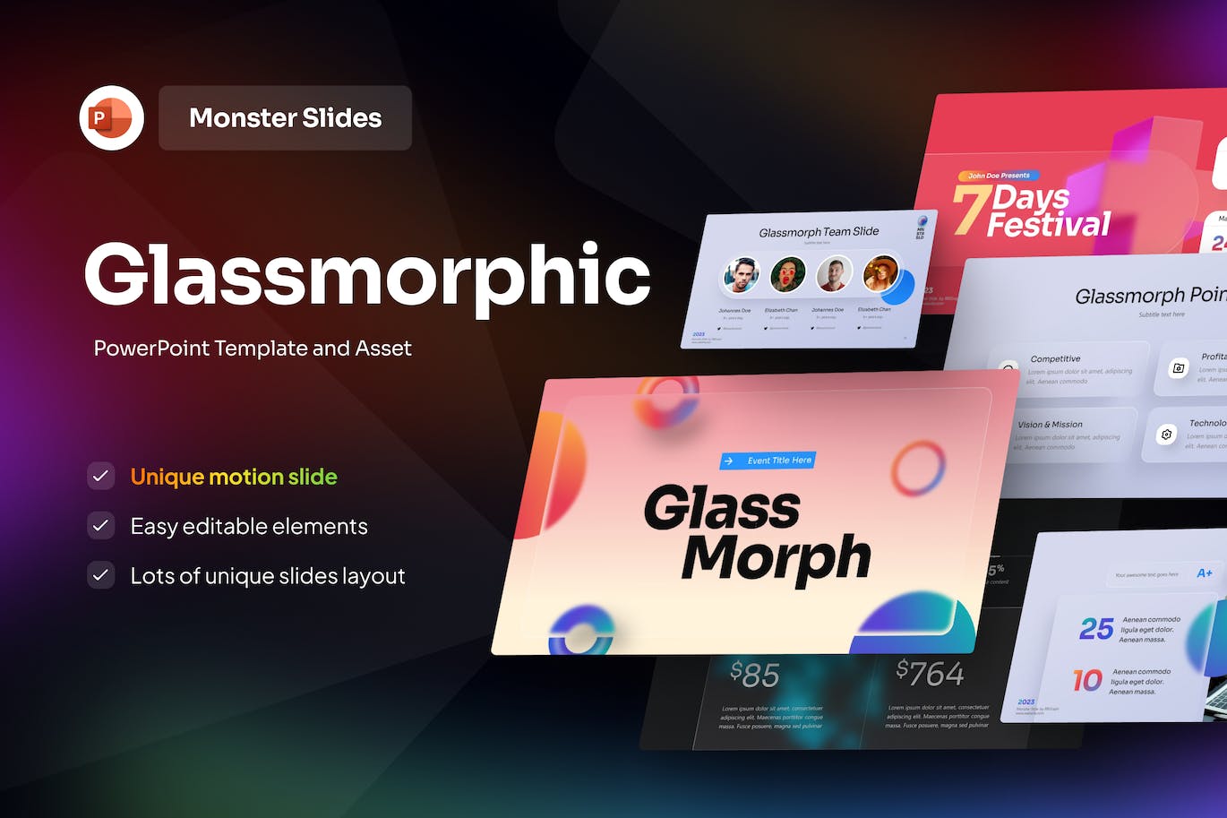 创意项目&服务介绍PPT模版