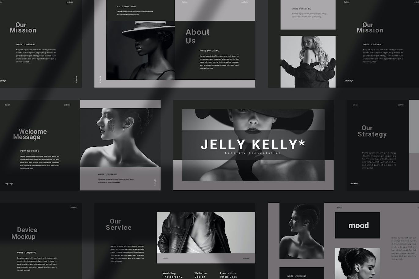 摄影艺术PPT模版