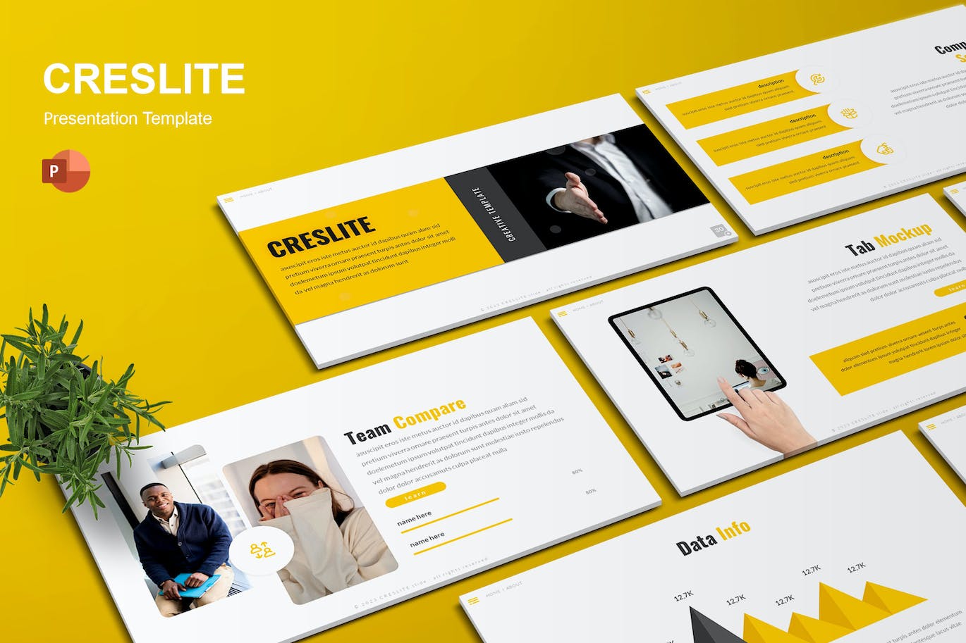 创意Powerpoint模板 Creslite – Creative Powerpoint Template