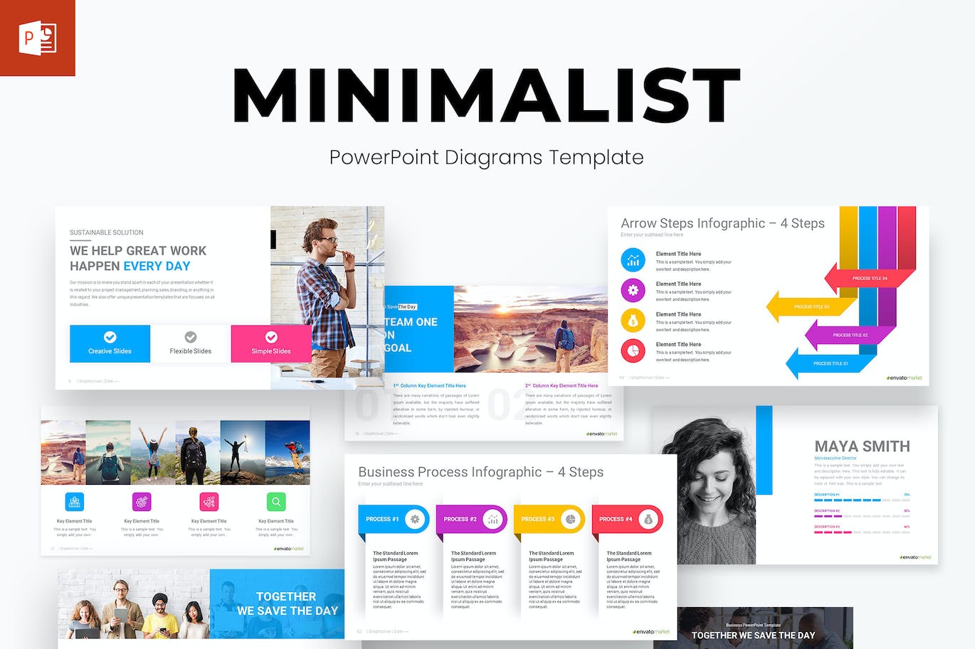 纯净至臻极简主义演示PPT模板 Minimalist PowerPoint Presentation Template