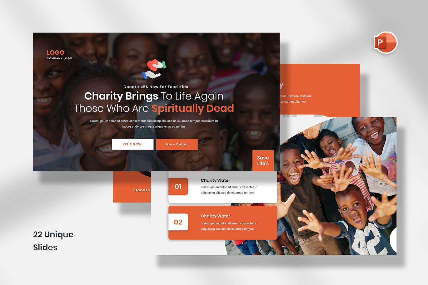慈善事业探索PPT幻灯片模板素材 People Charity PowerPoint Presentation Template
