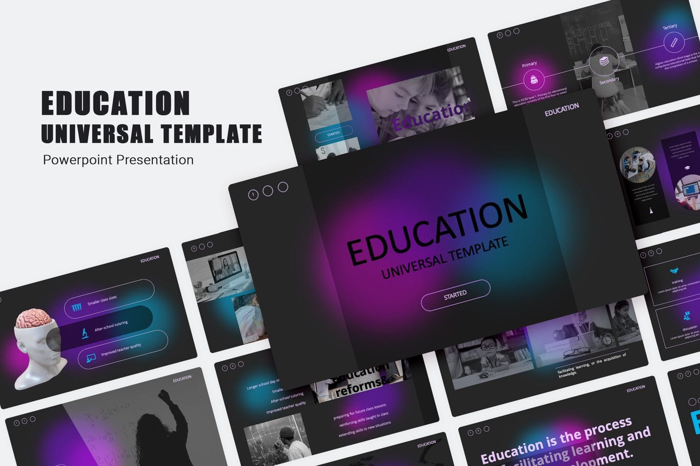 教育多用途演示文稿PPT模板 Education PowerPoint Template