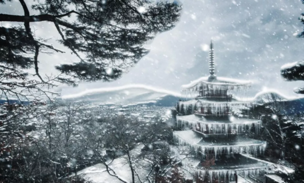 PS一键雪景插件 冰天雪地动作插件-119