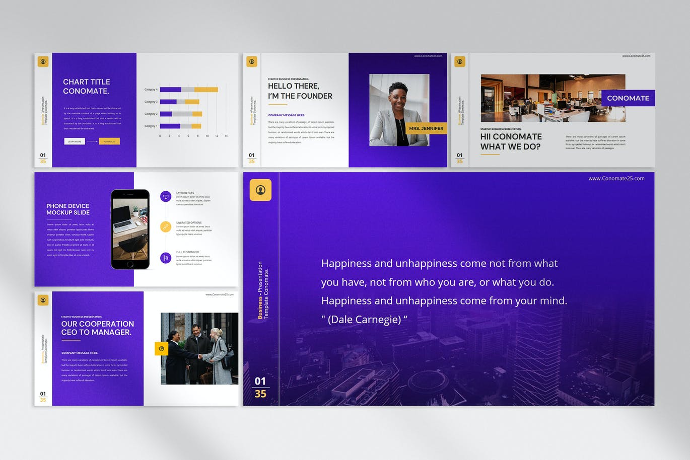 高端的时尚企业PPT模版下载（PPTX）