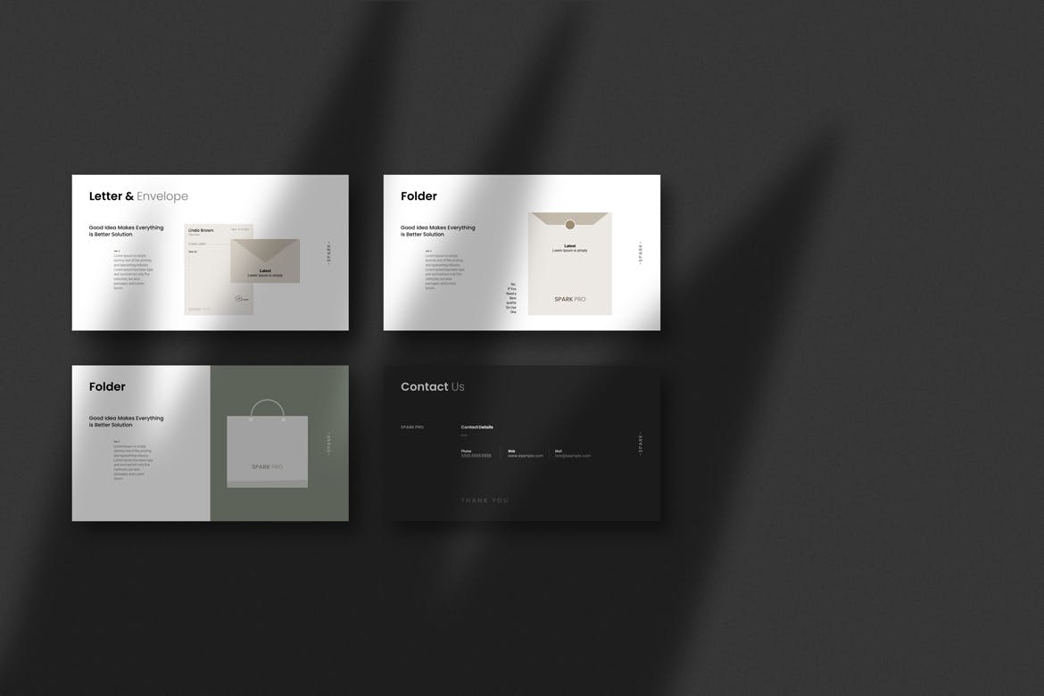 服装服饰品牌指南VI设计PPT模板