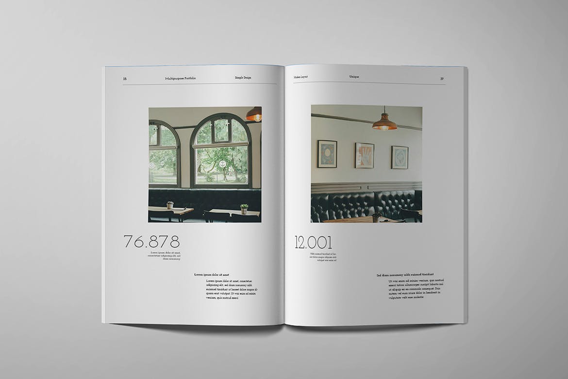 时尚高端专业的高品质品牌手册画册宣传册杂志房地产楼书设计模板