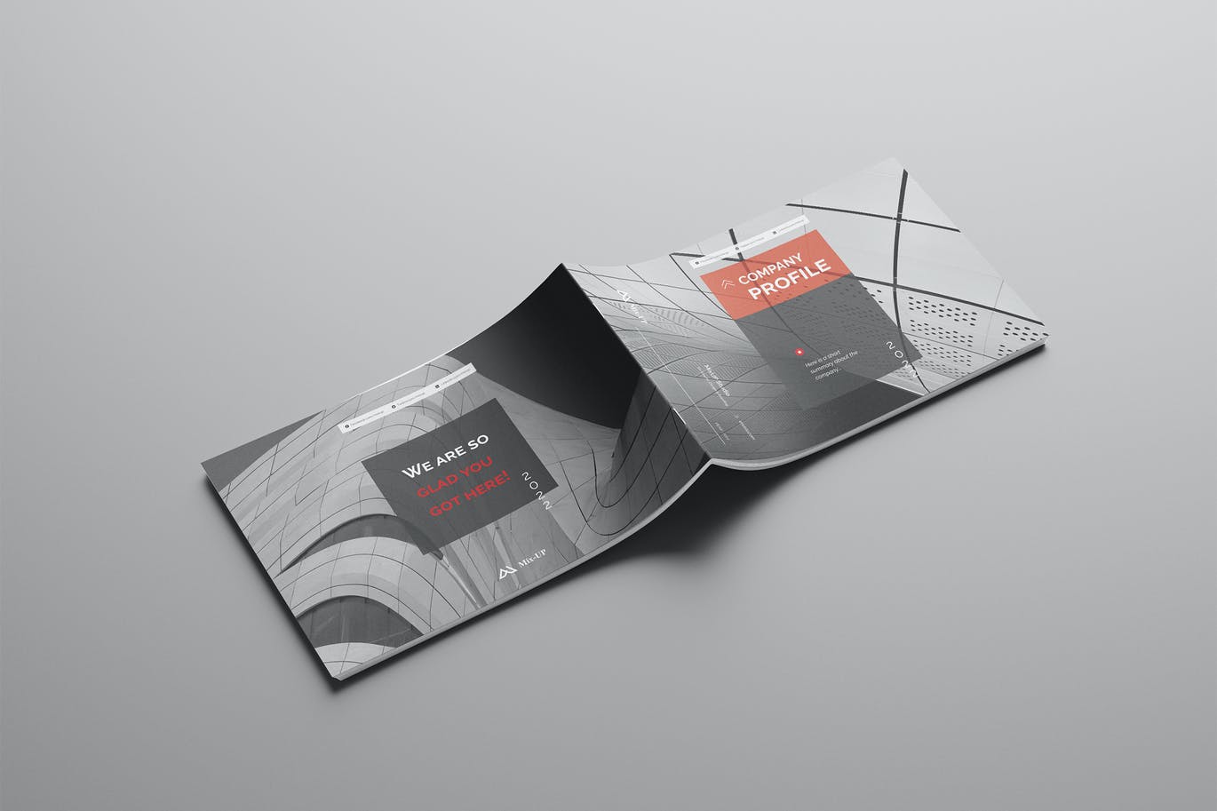 高品质的时尚高端专业的房地产楼书商业商务品牌手册画册宣传册杂志设计模板