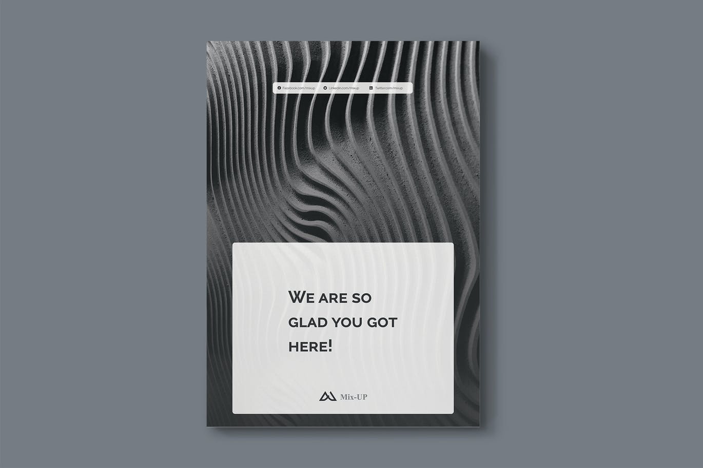 高品质的高级灰配色商务商业提案计划书品牌手册画册宣传册杂志房地产楼书设计模板