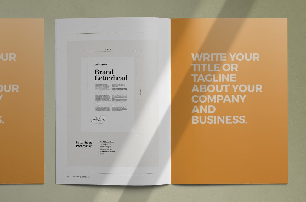 高品质的时尚高端优雅多用途的品牌VI设计模板