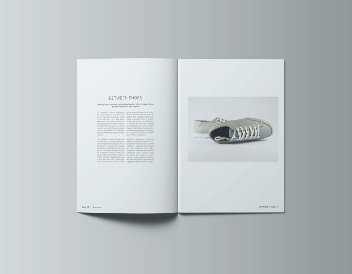 极简A5 画册设计模板