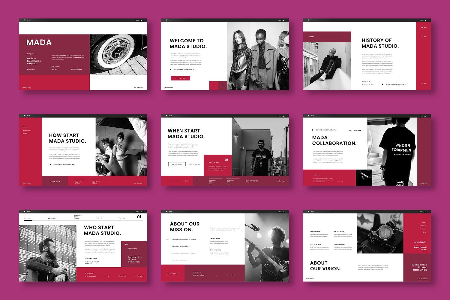 高端商务计划公司简介PPT模板