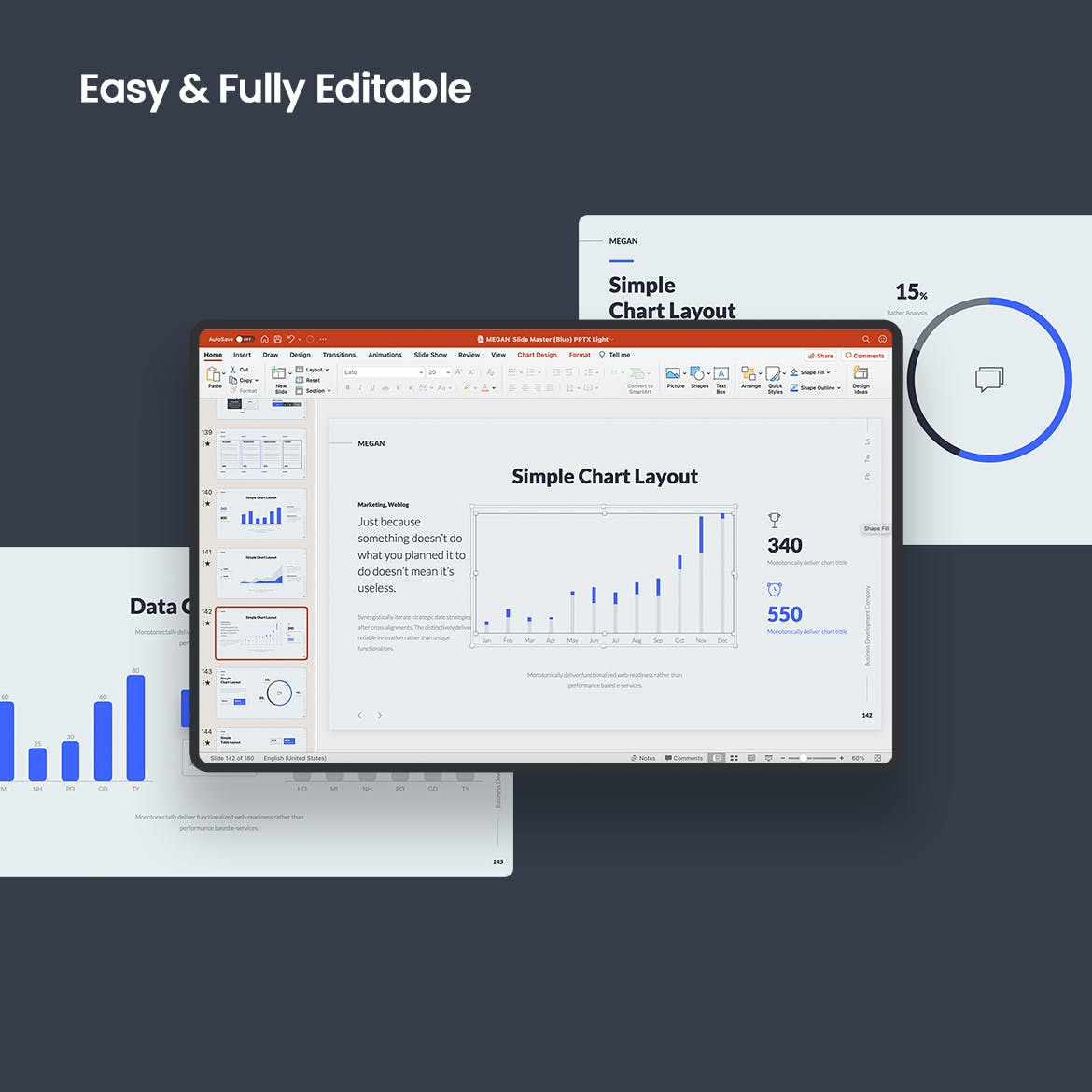 现代动画商业汇报PPT模板