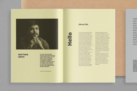 创意和独特的2021年摄影作品集图册模板