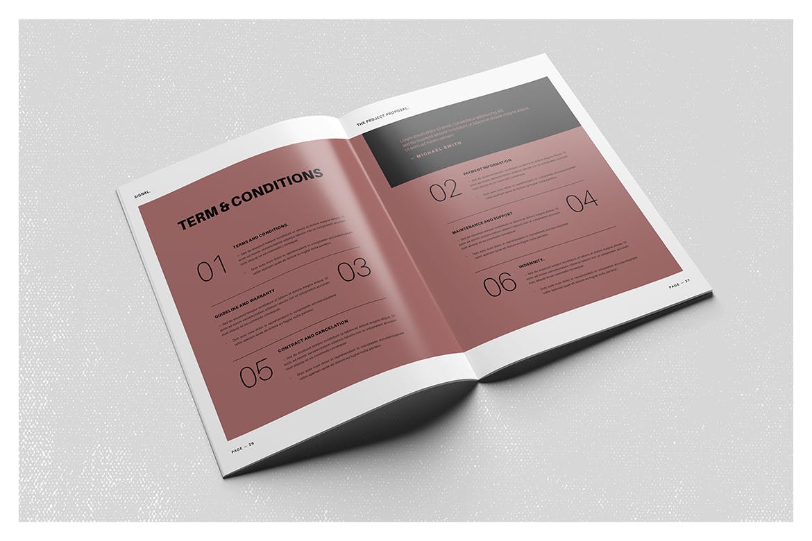 高端时尚简约多用途的高品质房地产楼书品牌手册画册宣传册杂志设计模板