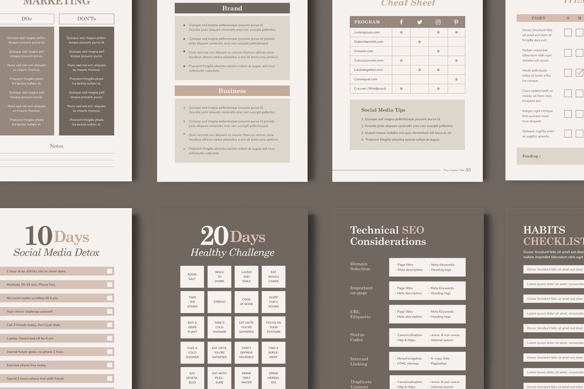 教练手册课程创建模板（PSD）