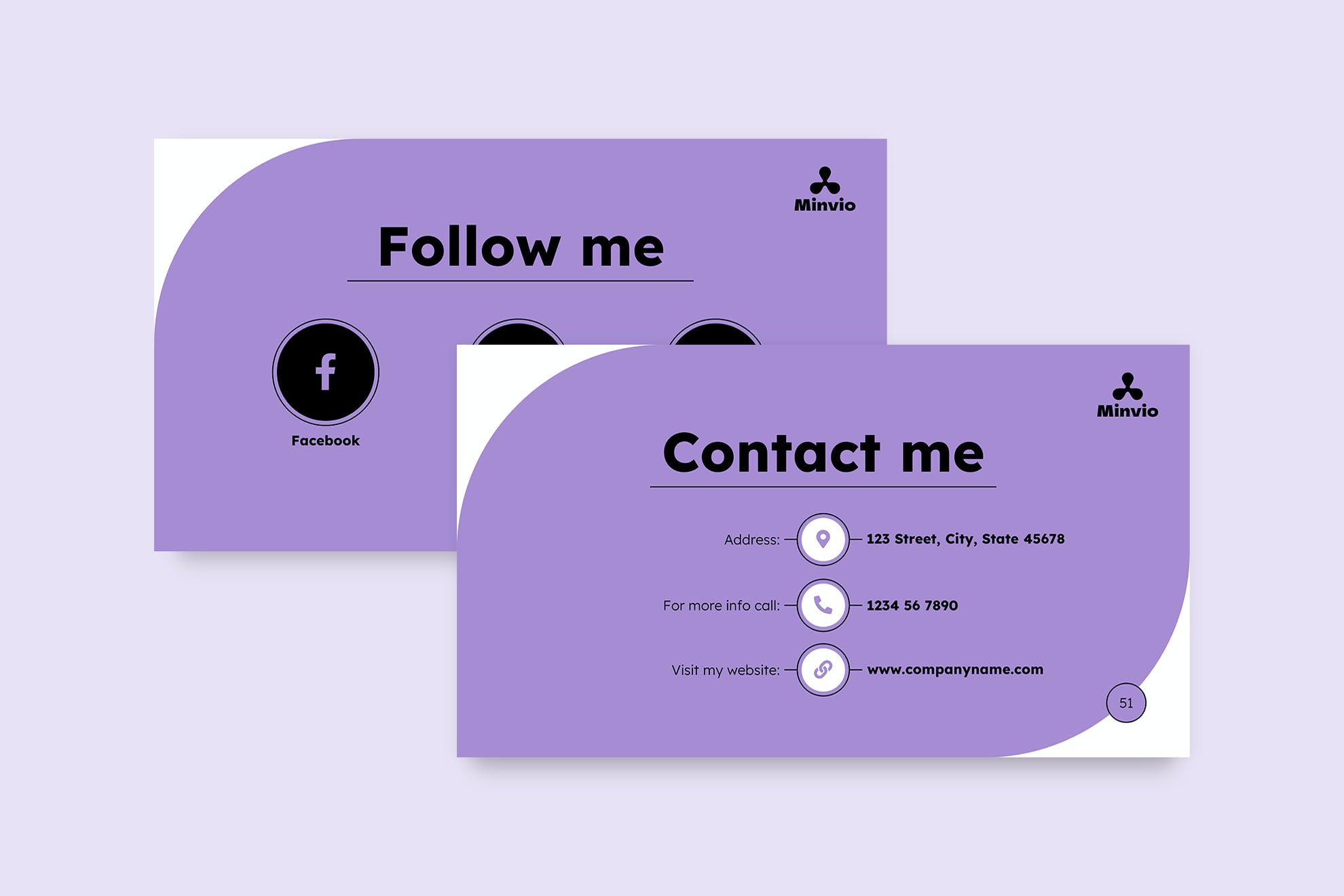 作品集PowerPoint演示模板