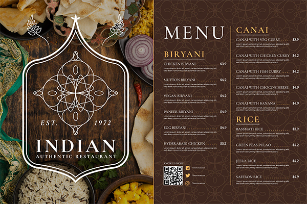 平面设计菜单AI模板