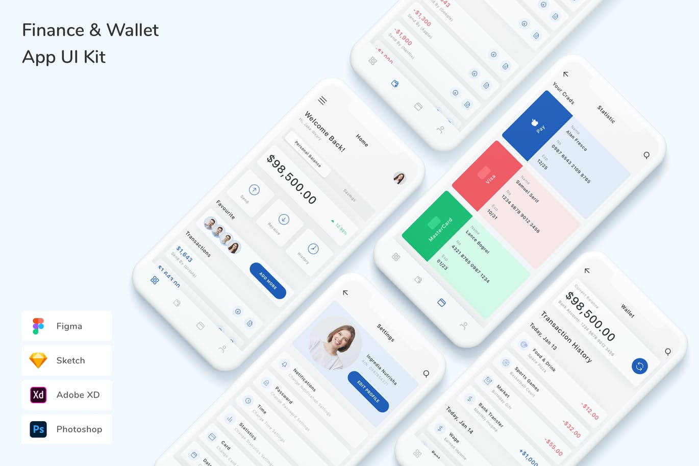 金融钱包程序UI套件