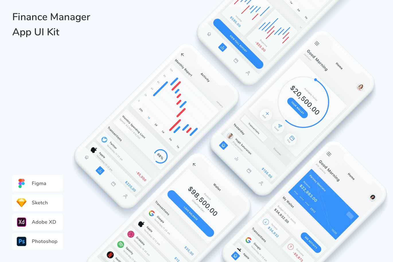 财务管理程序UI套件