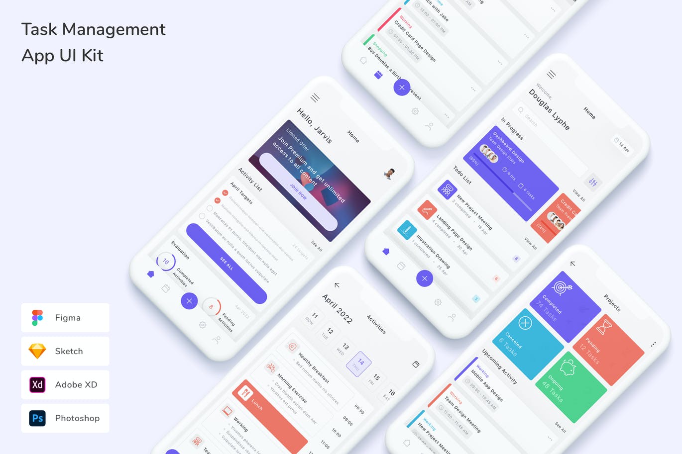 任务管理 App UI Kit
