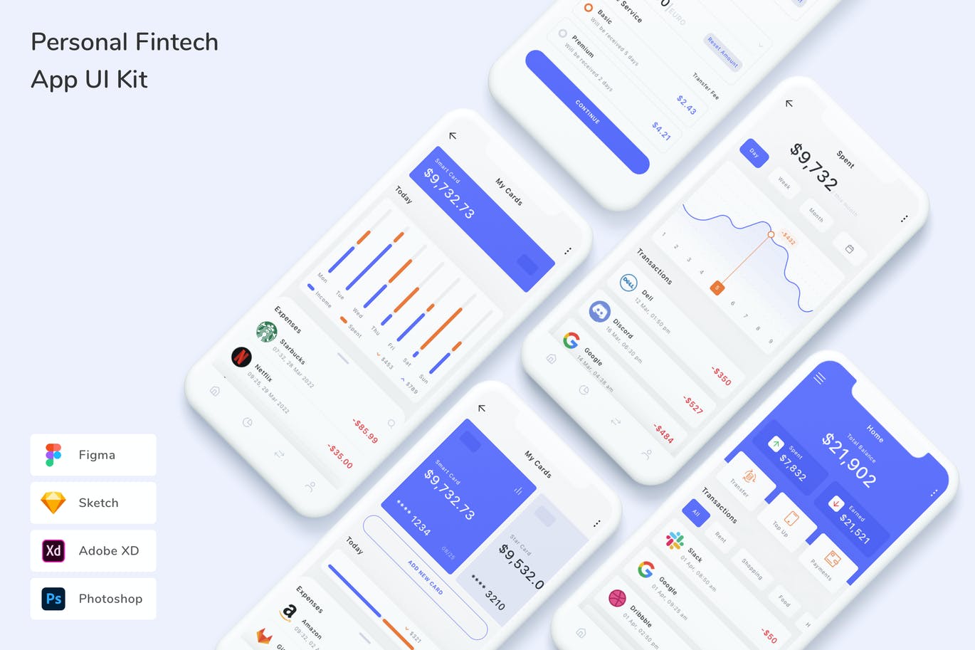 个人金融科技 App UI Kit