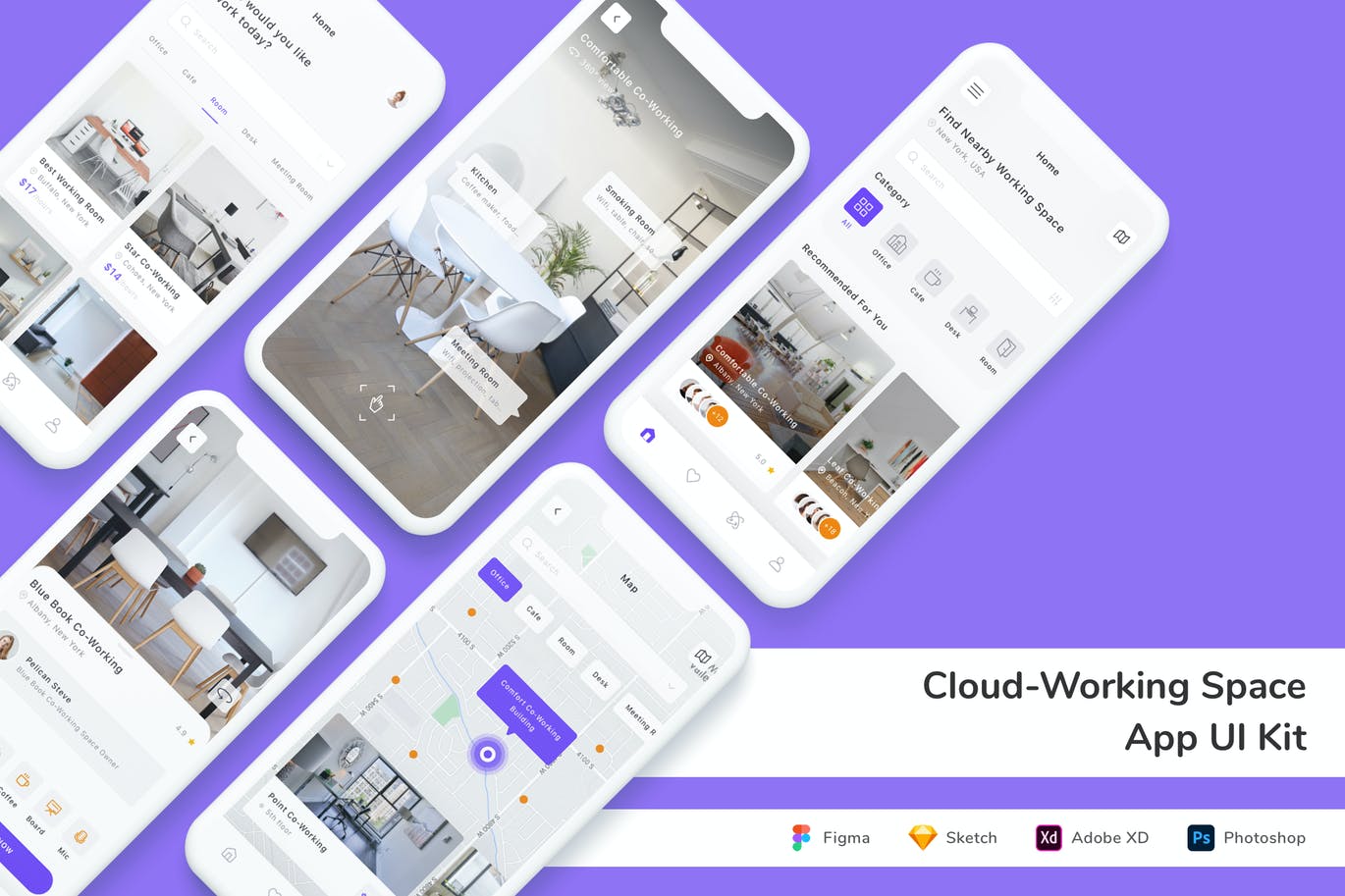 工作云空间App UI Kit