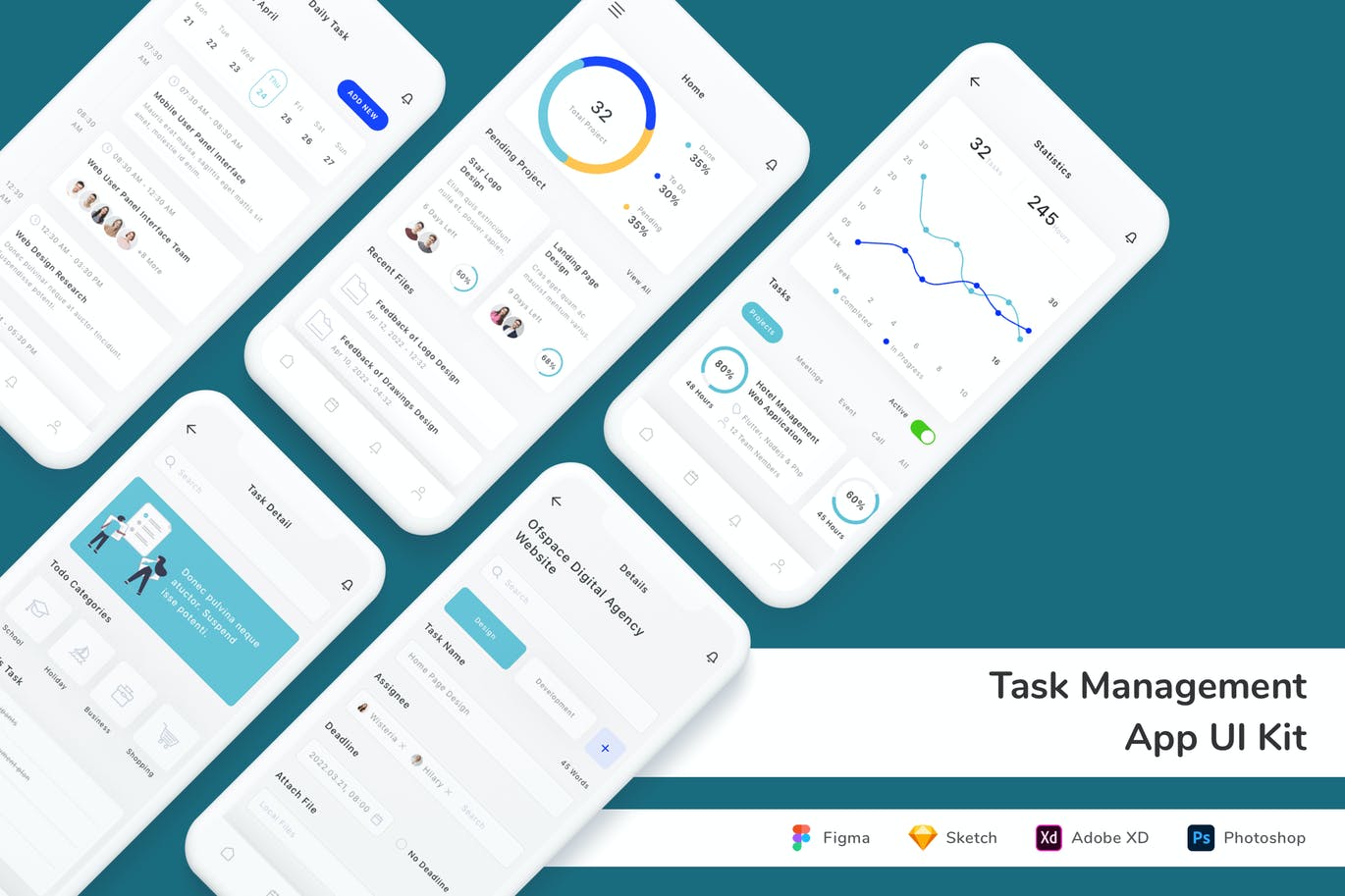 任务管理APP UI KIT