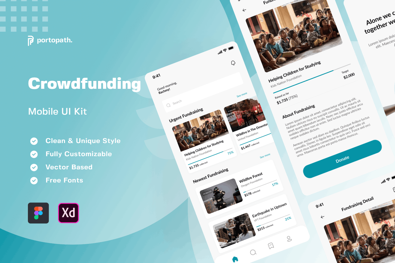 众筹手机应用APP UI KIT