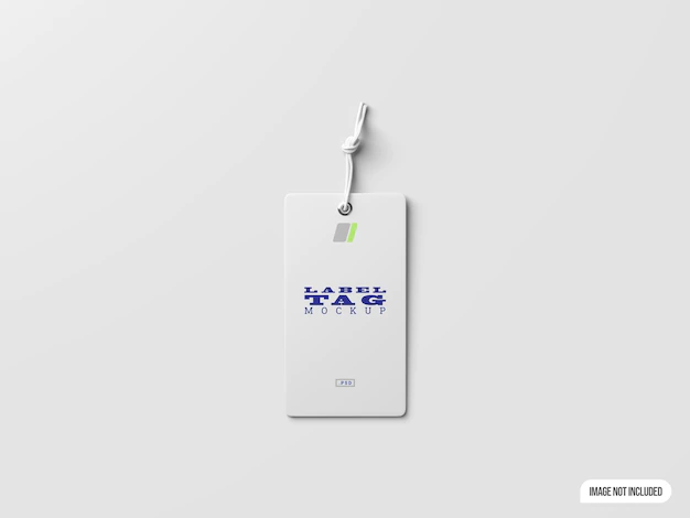 品牌标签设计样机模板[psd]