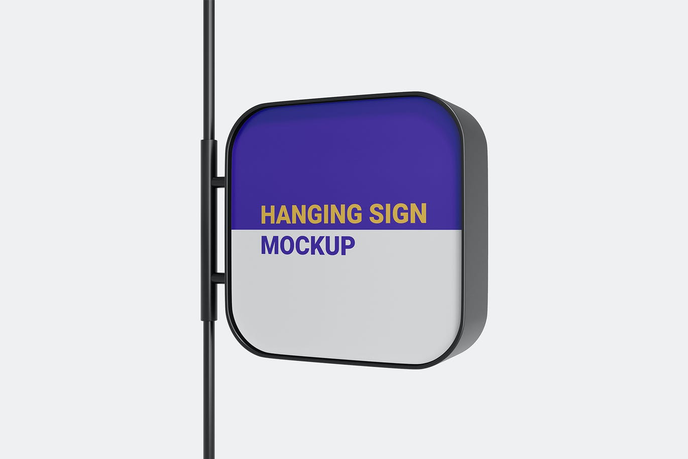 店铺框架招牌广告设计样机