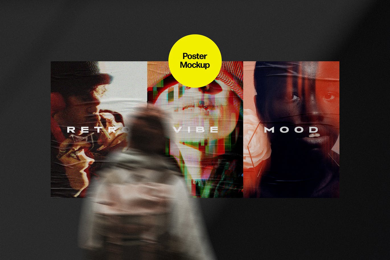 艺术品海报展示样机场景