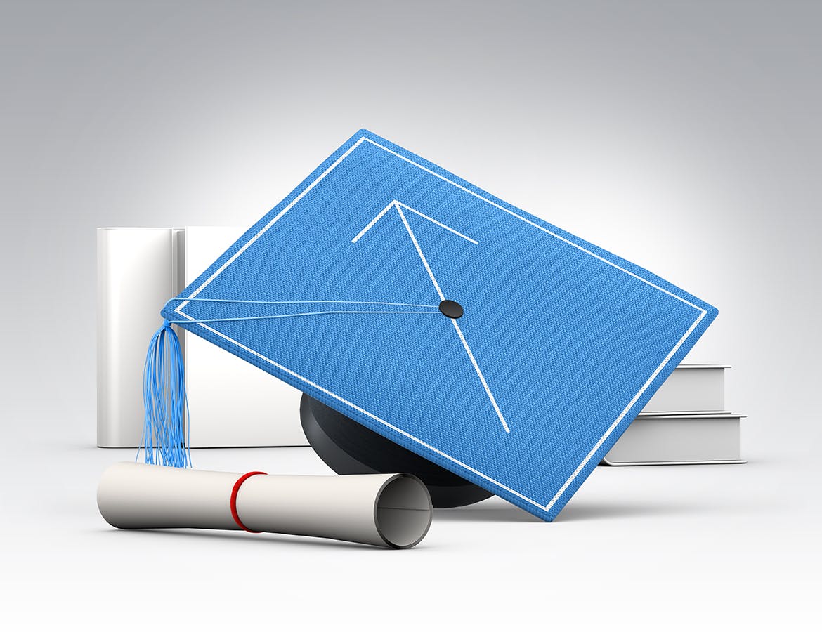 真是感学位毕业生帽