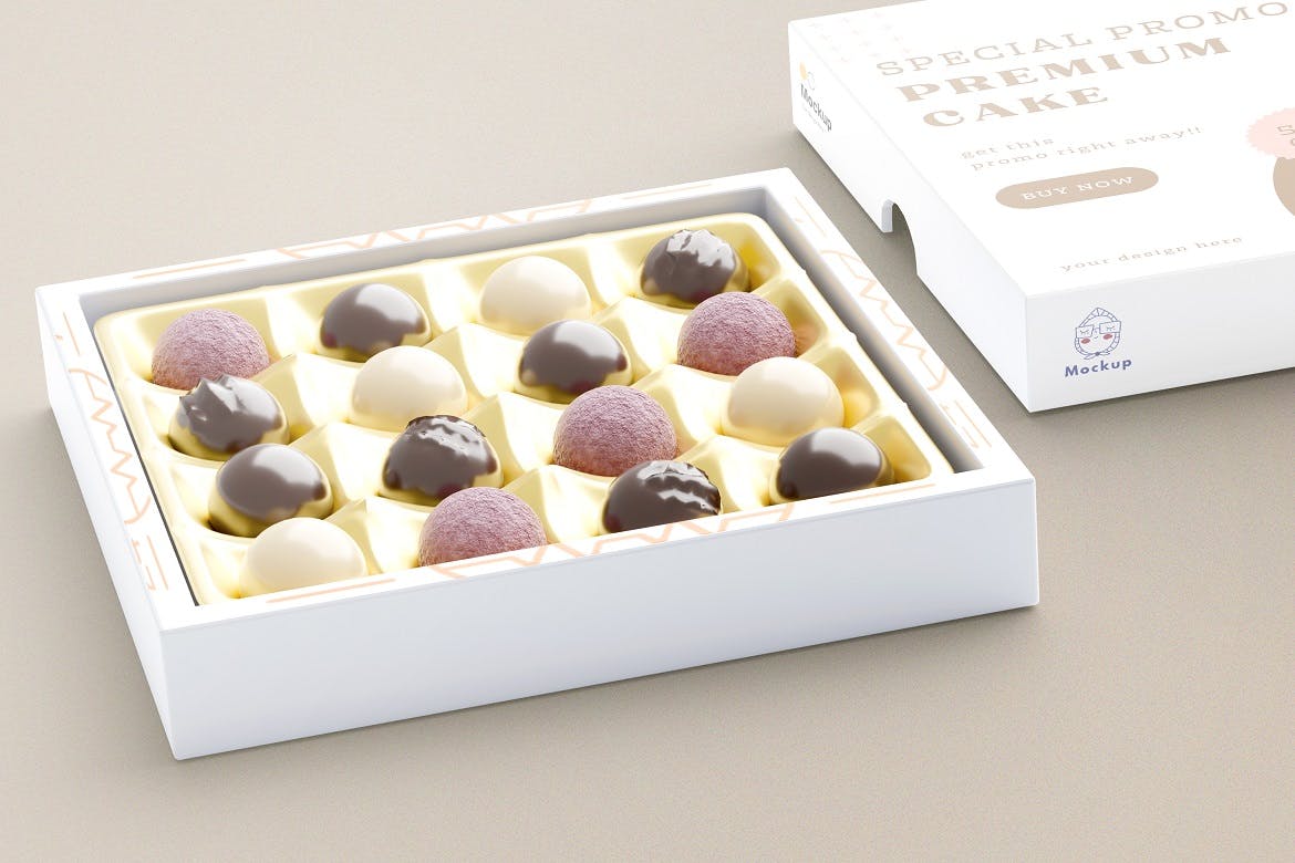蛋糕包装设计样机