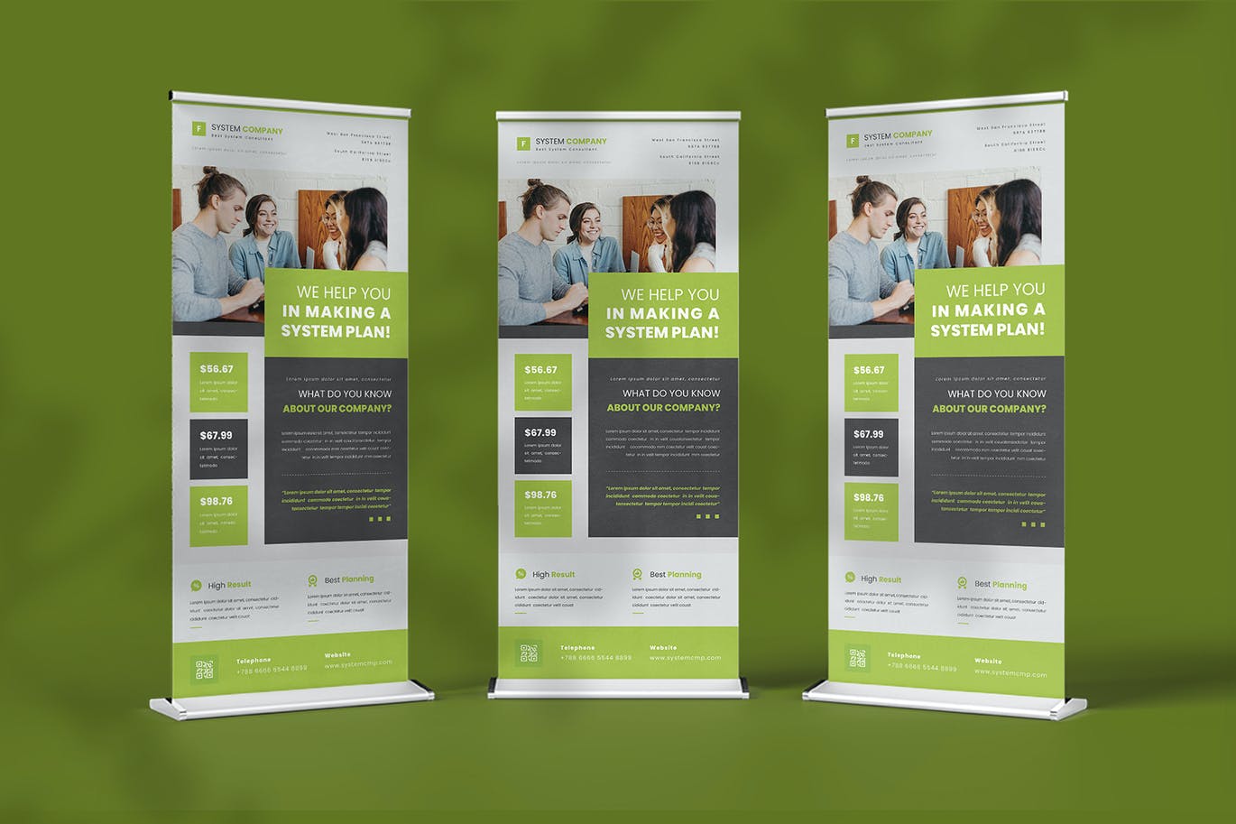 高品质的X展架门型架易拉宝设计模板-AI、EPS、PSD