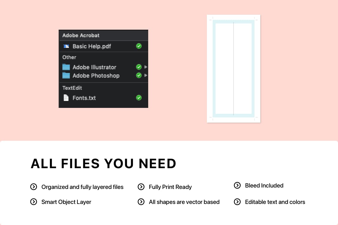 百搭清新的绿植易拉宝广告设计模板下载（PSD,Ai）
