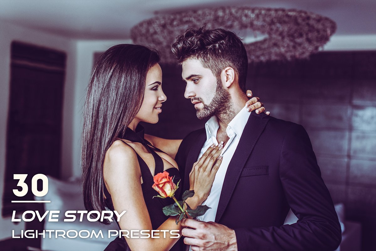 30个浪漫爱情故事Lightroom预设