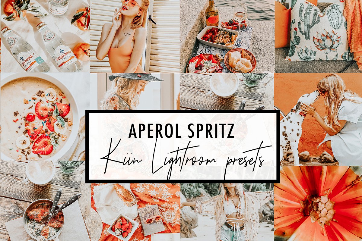 7个夏日落日橘红色调lightroom预设滤镜