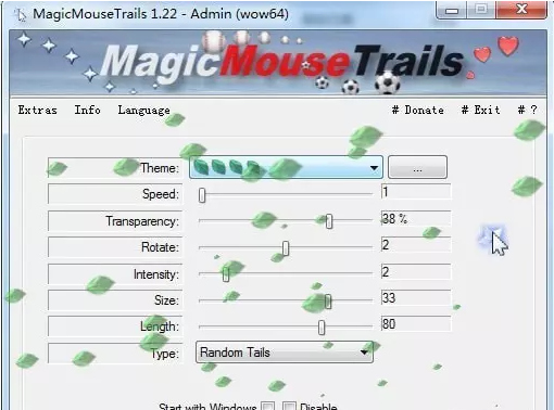 MagicMouseTrails鼠标轨迹自定义鼠标拖尾工具软件下载 MagicMouseTrails鼠标轨迹自定义鼠标拖尾工具软件下载